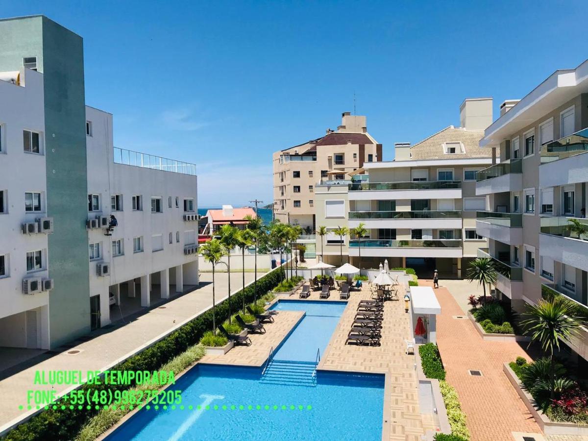 Apartamento De Frente Para Piscina, Com Vista Para O Mar Apartment ฟลอเรียนอโปลิส ภายนอก รูปภาพ